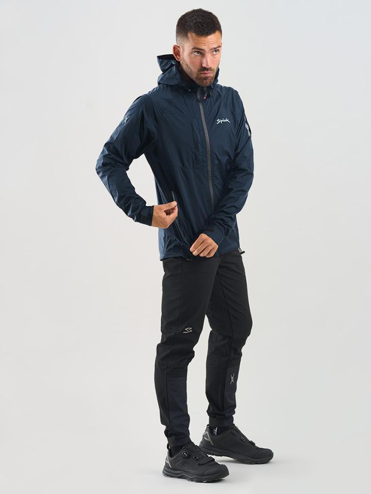 Куртка Spiuk All Terrain Waterproof мужская голубая 3XL Куртка Spiuk All Terrain Waterproof мужская голубая 3XL