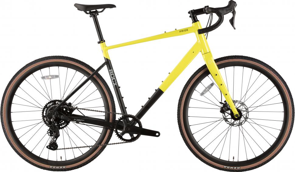 Велосипед 28" Pride ROCX 8.1 рама - S 2026 желто-черный