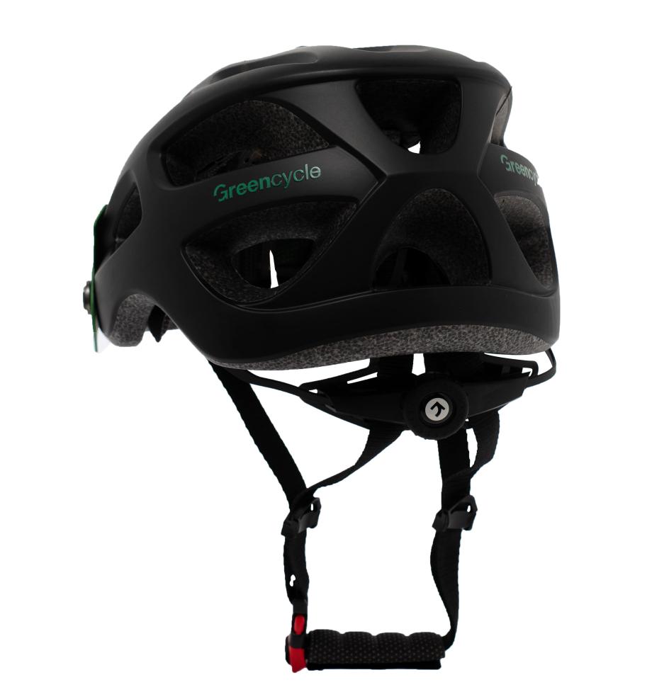 Шлем Green Cycle Revenge размер 58-61см черный-хаки мат