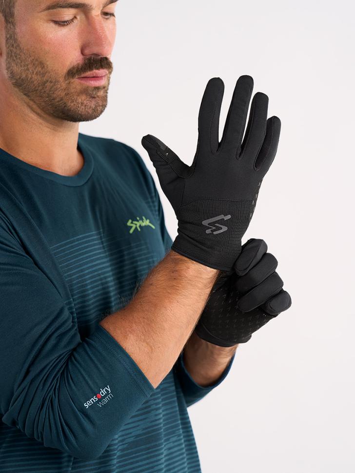 Перчатки Spiuk All Terrain Winter дл палец черные M