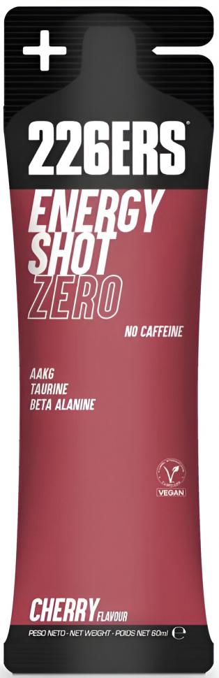 Гель 226ERS Energy Shot ZERO без кофеина вишня 60г 24шт/уп 1440г