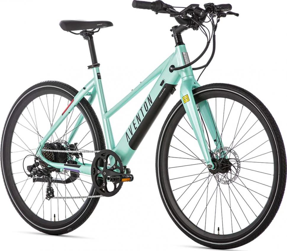 Электровелосипед 28" Aventon Soltera 7s 350 ST рама - M 2023 Seafoam Green