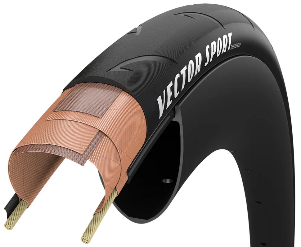 Покрышка 700x30 (30-622) GoodYear Vector Sport Tube Type, 60tpi +...