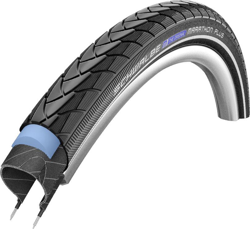 Покрышка 28x1.25 700x32C (32-622) Schwalbe MARATHON PLUS S-Guard Performance B/B+RT HS440 EC, 67EPI