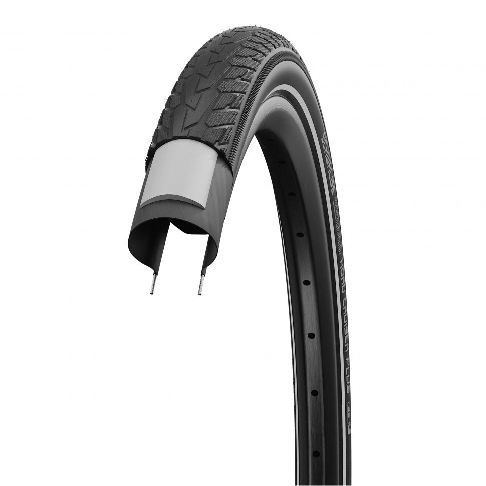 Покрышка 26x1.75 (47-559) Schwalbe ROAD CRUISER PLUS PunctureGuard, TwinSkin B/B+RT HS484 GREEN 50EPI Покрышка 26x1.75 (47-559) Schwalbe ROAD CRUISER PLUS PunctureGuard, TwinSkin B/B+RT HS484 GREEN 50EPI