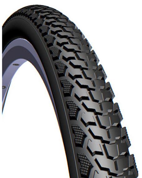 Покрышка 700x40C (42-622) Rubena (Mitas) GRIPPER V84 Classic, черная