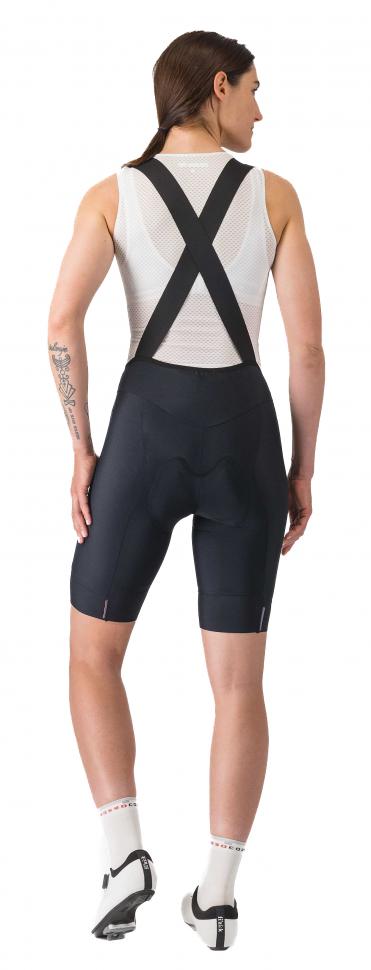 Велотрусы Castelli Prima 2 DT на лямках женские black L