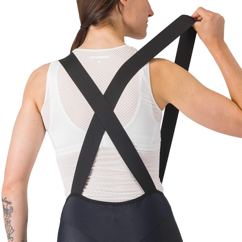 Велотрусы Castelli Prima 2 DT на лямках женские black L