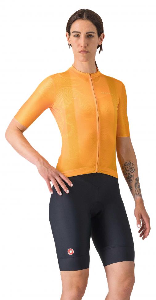 Велотрусы Castelli Prima 2 DT на лямках женские black L