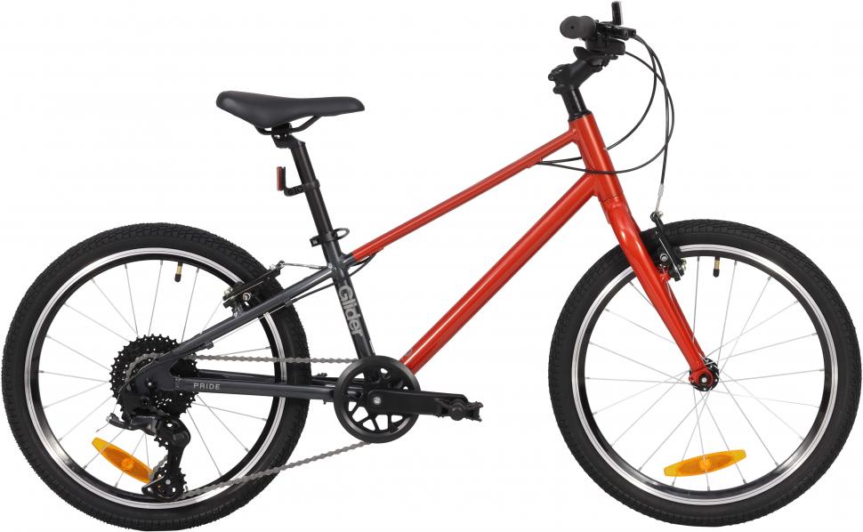 Велосипед 20" Pride GLIDER 2.2 2025 красный
