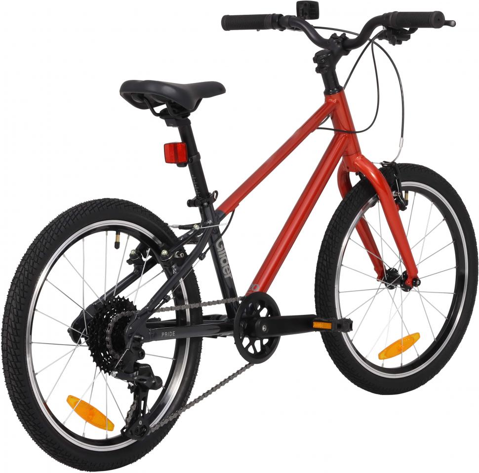 Велосипед 20" Pride GLIDER 2.2 2025 красный Велосипед 20" Pride GLIDER 2.2 2025 красный