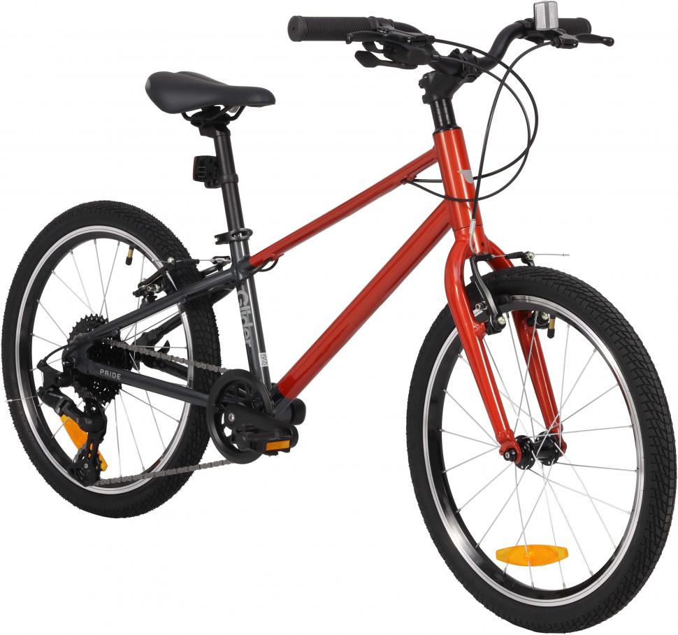 Велосипед 20" Pride GLIDER 2.2 2025 красный Велосипед 20" Pride GLIDER 2.2 2025 красный