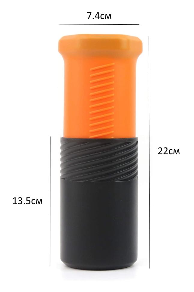 Фляга-кег Ice Toolz 83A1 для инструмента, черно-оранжевая Фляга-кег Ice Toolz 83A1 для инструмента, черно-оранжевая