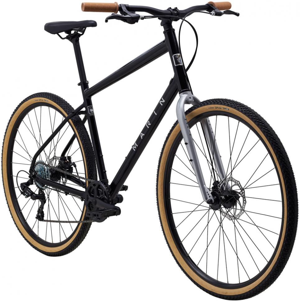 Велосипед 28" Marin KENTFIELD 1 рама - XL 2025 Gloss Black/Chrome Велосипед 28" Marin KENTFIELD 1 рама - XL 2025 Gloss Black/Chrome