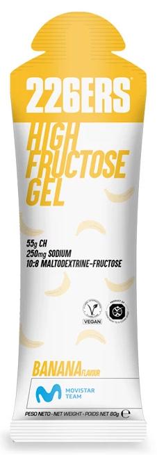 Гель 226ERS High Fructose 55г углеводов банан 80г 24шт/уп 1920г