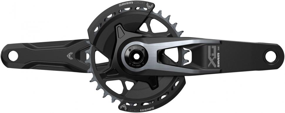 Комплект шатунов Sram X0 EAGLE Q174 CL55, 170mm 34Т, черные (OEM)