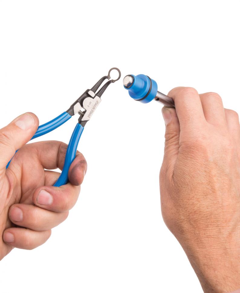 Щипцы Park Tool RP-3 для снятия сторорных колец, изогнутые, наружные 1,3мм