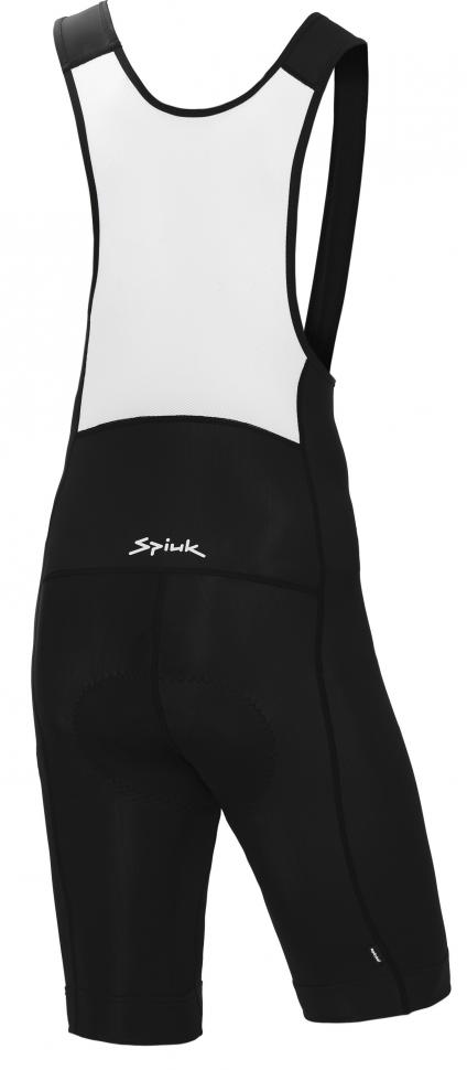 Велотрусы Spiuk Anatomic на лямках мужские черные S