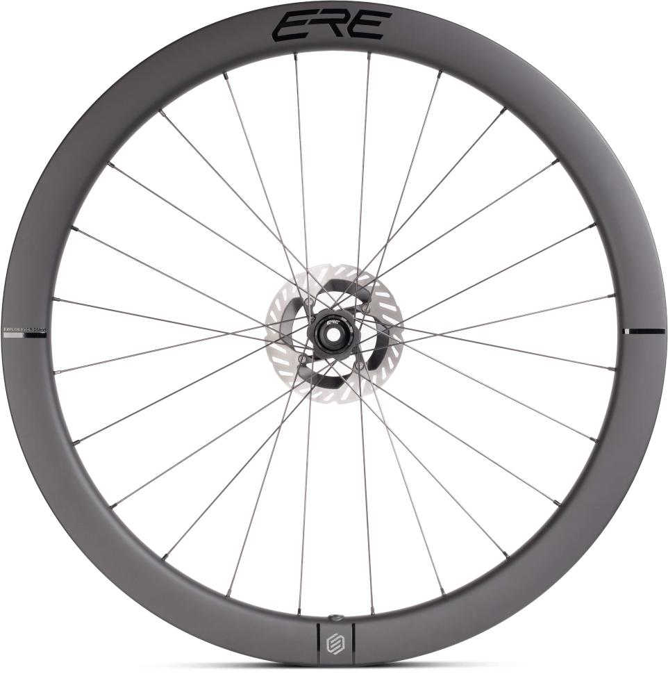 Колесо пер. + задн. 28" ERE EXPLORATOR CCR45 CARBON, Road, 100x12/142x12, CL, HG11, tubeless, черный сатин