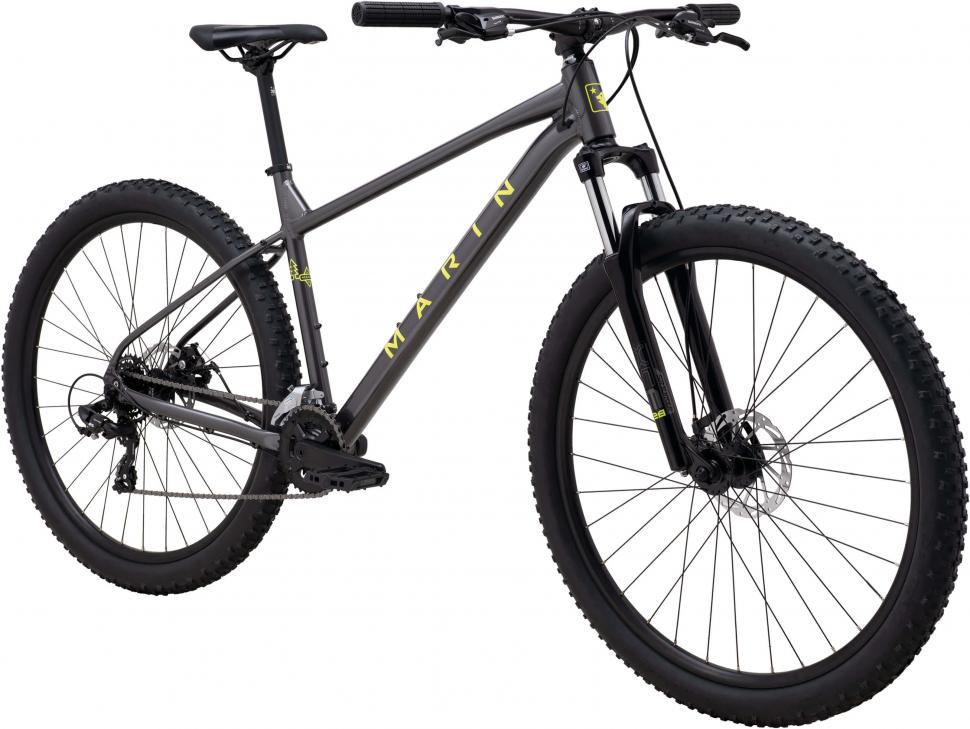 Велосипед 29" Marin BOLINAS RIDGE 1 рама - L 2026 Charcoal Yellow