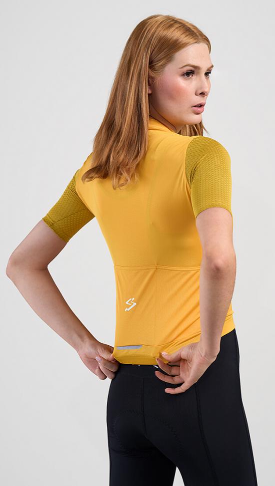 Джерси Spiuk Anatomic W кор рукав женское охра S Джерси Spiuk Anatomic W кор рукав женское охра S