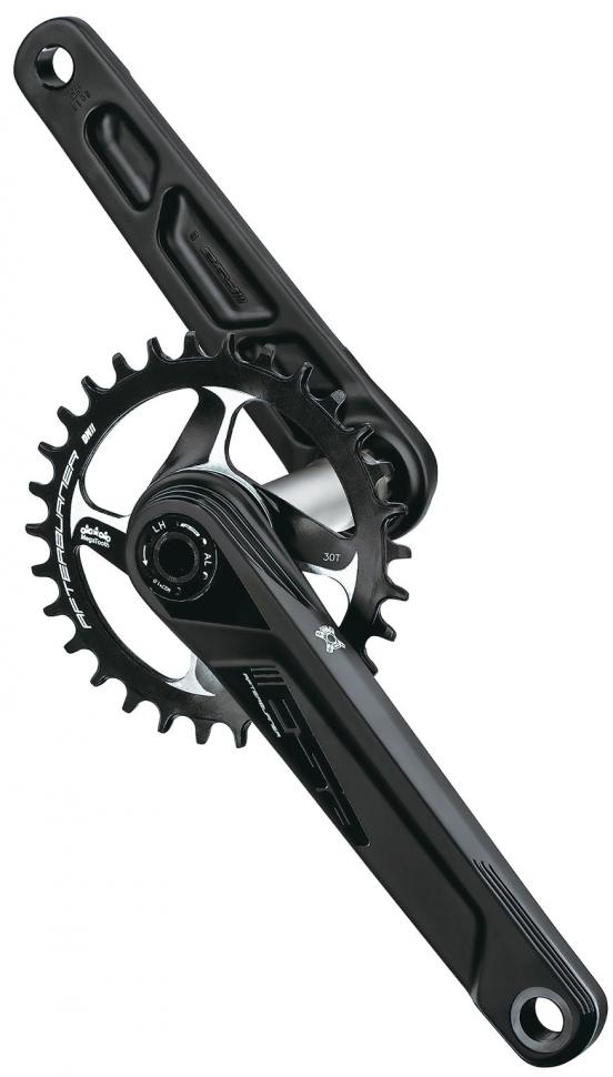 Комплект шатунов FSA AFTERBURNER MEGAEXO, 175мм, 32т, черные