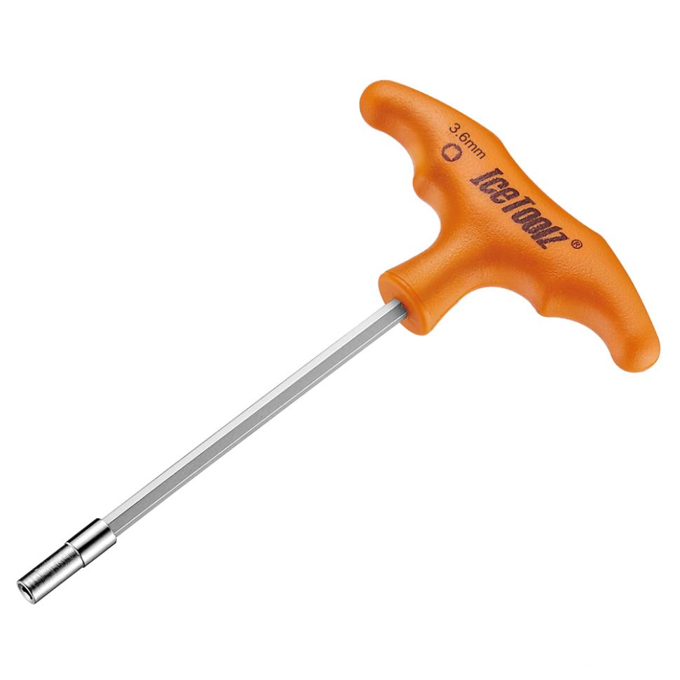 Ключ Ice Toolz 12D7 для спиц 3.6mm с Т-образной ручкой под...
