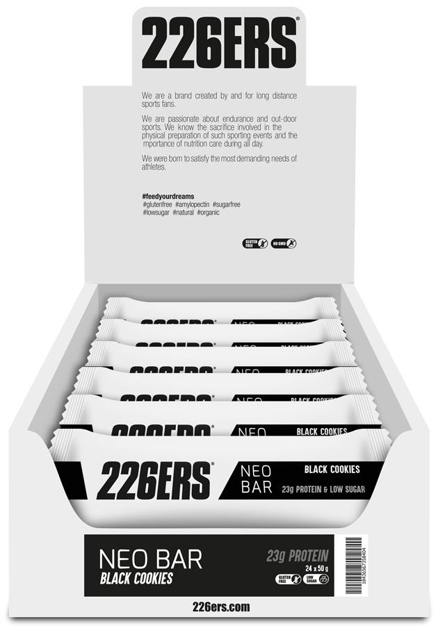 Батончик 226ERS Neo Protein темное печенье 50г 24шт/уп 1200г