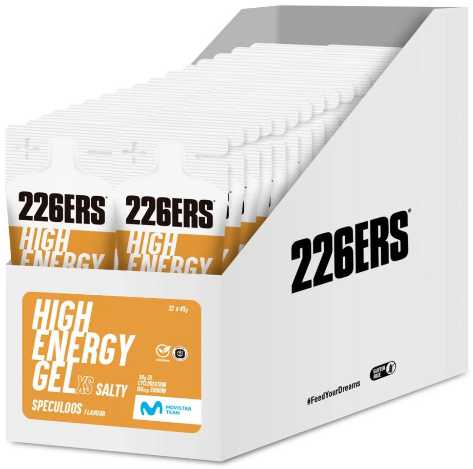 Гель 226ERS High Energy XS 30г углеводов пряное печенье 44г 32шт/уп...