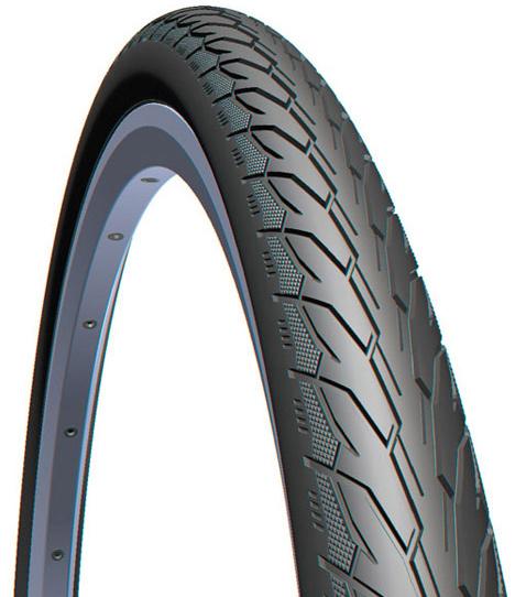 Покрышка 26x1 3/8 (37-590) Rubena (Mitas) FLASH V66 Classic, черная