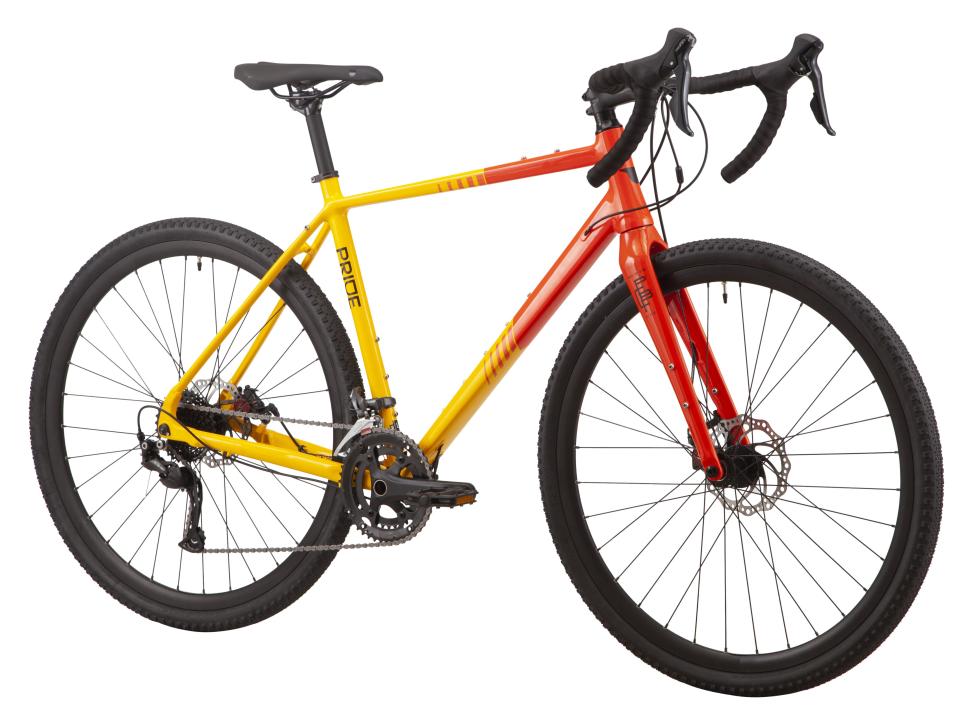 Велосипед 28" Pride ROCX 8.2 CF рама - S 2024 желтый
