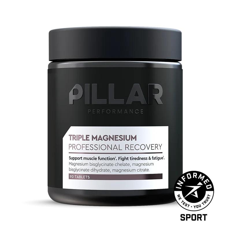 Магний PILLAR Performance Triple Magnesium 90 таблеток