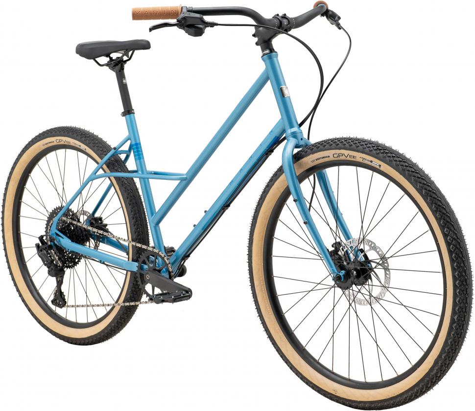 Велосипед 27,5" Marin Larkspur 1 рама - L 2024 Gloss Metallic Blue/Metallic Dark Blue