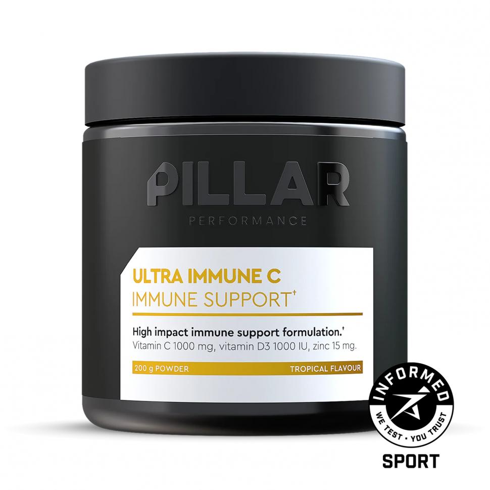 Витамины PILLAR Performance Ultra Immune C тропик 200г (банка)
