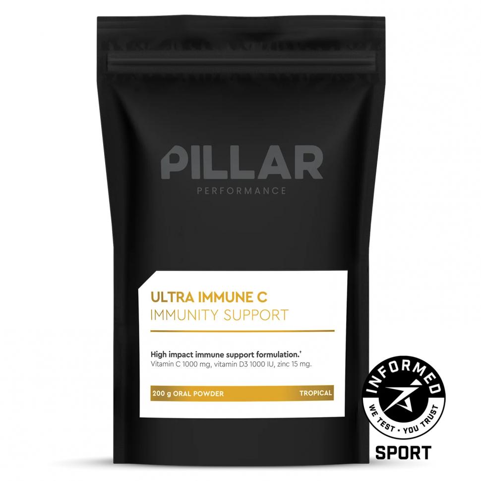 Витамины PILLAR Performance Ultra Immune C тропик 200г (дой-пак)