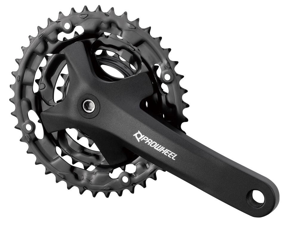 Комплект шатунов PROWHEEL MPE-301, (9S / 8S), 175mm, 42/32/22T black