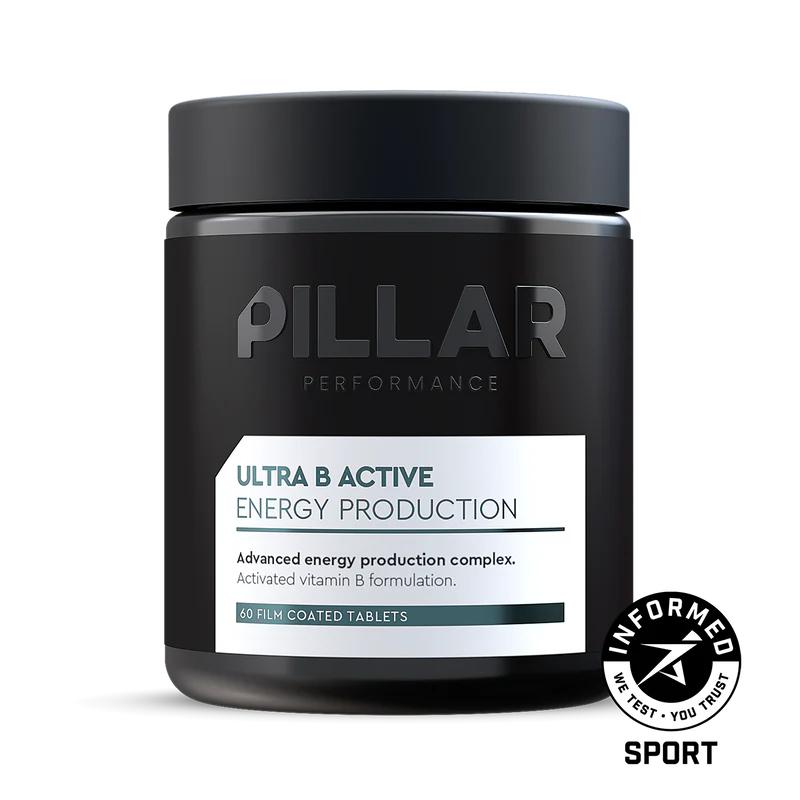 Витамины PILLAR Performance Ultra B Active 60 таблеток