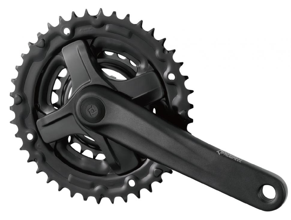 Комплект шатунов PROWHEEL TA-CM60, (8S / 7S), 175mm, 42/34/24T black