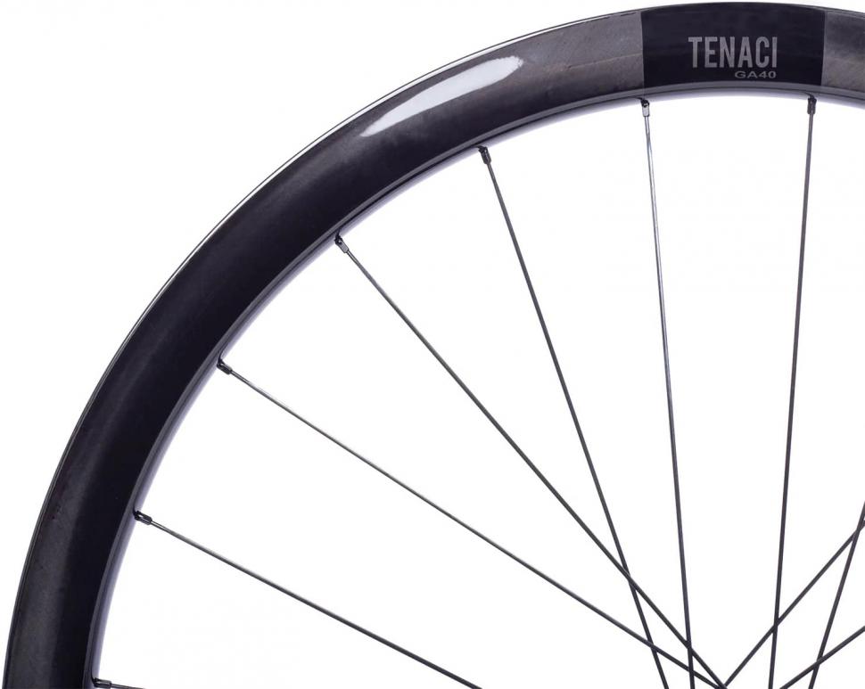 Колесо пер. + задн. 28" ERE TENACI GA40 CARBON, Gravel, 100x12/142x12, CL, HG11, tubeless, черный глянец