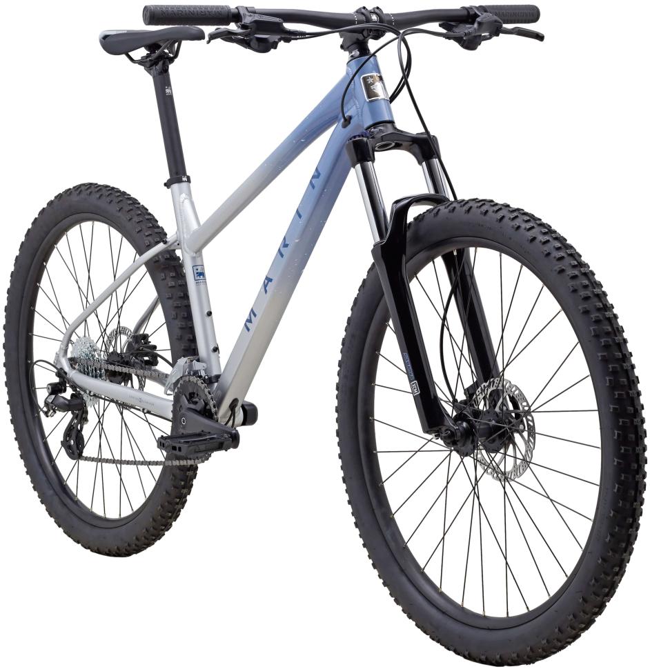 Велосипед 27,5" Marin WILDCAT TRAIL WFG 3 рама - XS 2024 SILVER