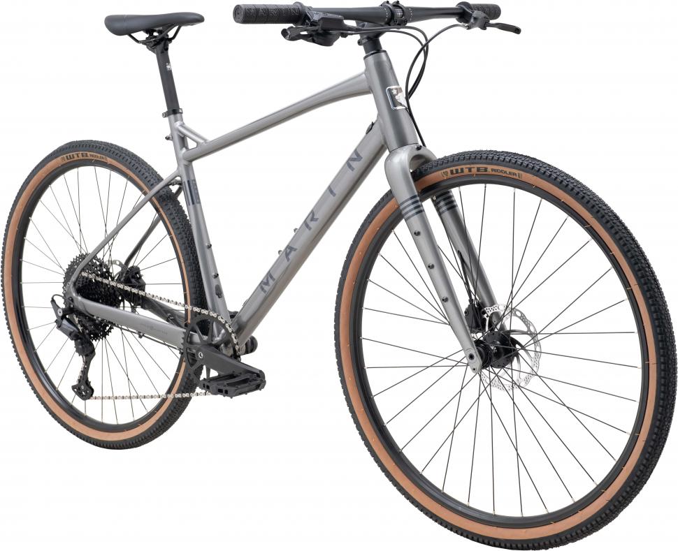 Велосипед 28" Marin DSX 1 рама - S 2024 Gloss Black Chrome/Charcoal